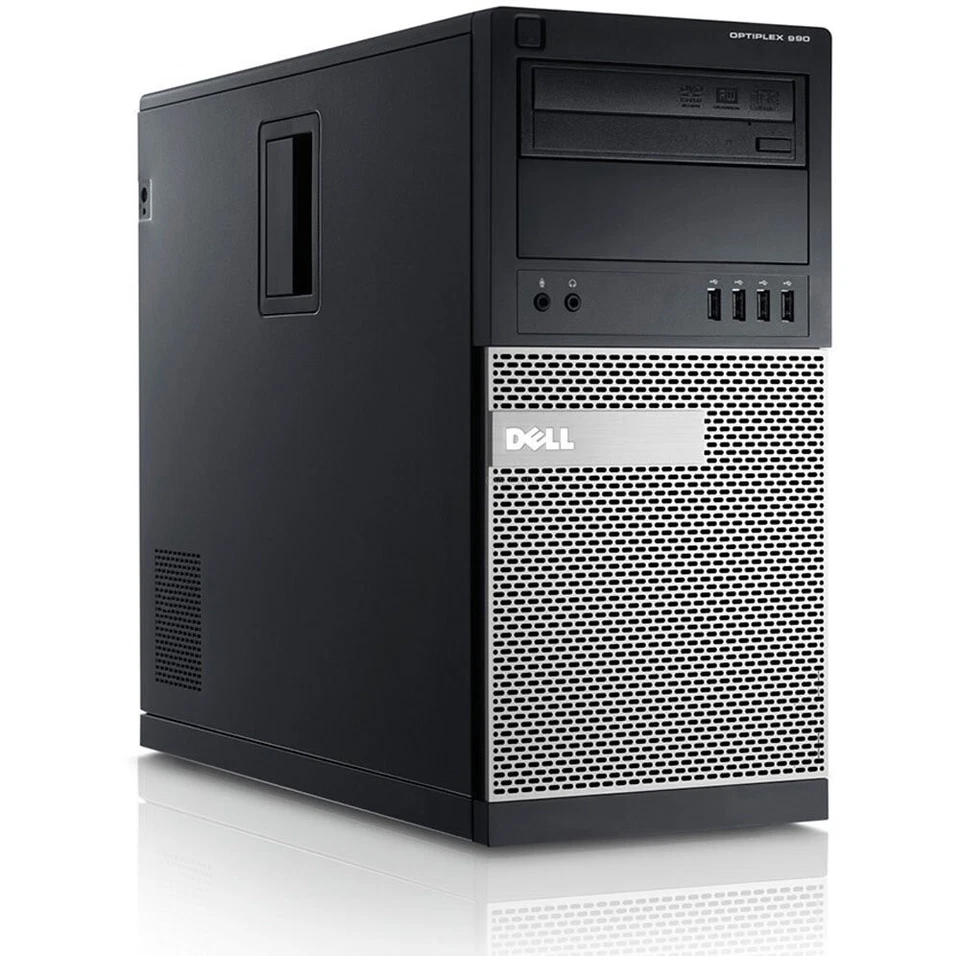 DELL 990 TOWER QUAD CORE 3.1GHz; 8GB RAM; DVD BURNER; 2TB; WiFi; WINDOWS 7 PRO - Image 3 of 4