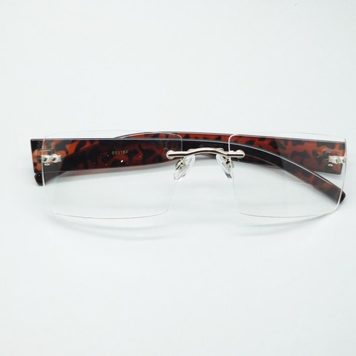 Gafas de lectura bifocales sin marco +2,00 lentes flotantes tecnología detalle brazos tortuga - Imagen 4 de 4