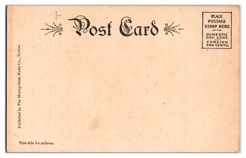 Postcard MA Massachusetts Worcester St. Paul's Church Undivided Back c1900s - Picture 2 of 2