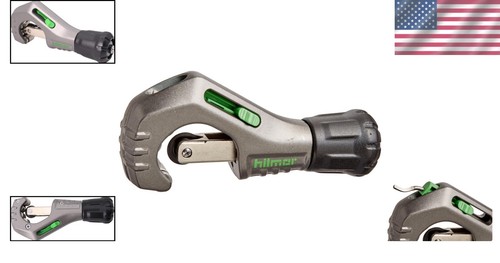Professional-Grade Tube Cutter for HVAC Pipe and Copper Tubing, 1/8" - 1-3/8" - Picture 2 of 13