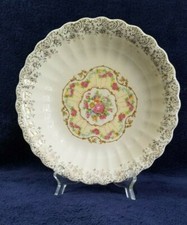 Vintage Limoges Toledo Delight 22 K Gold Bowl 1-Tc-X