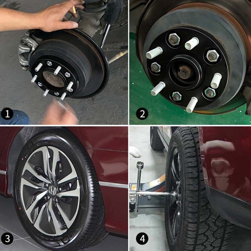 4pcs 6X139.7 67.1CB 30mm Thick Wheel Spacer Adapters For Mitsubishi Pajero 06+ - Picture 11 of 12