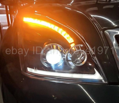 Black LED Front Lamps for Prado FJ120 LC120 LED head lights 2003-2009 year LDV2 - Bild 11 von 12