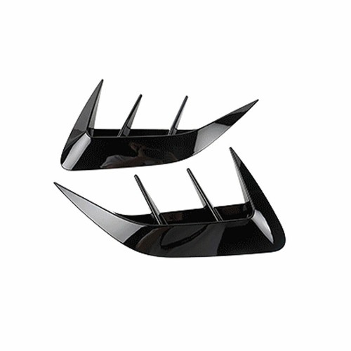 Glossy Black Rear Bumper Canards Lip Splitter Fins For 2022 Lexus NX250 350 350h - Picture 3 of 10