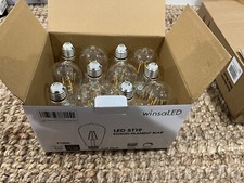 12 Pack Dimmable LED Light Bulbs 40 Watt, Vintage E26 Edison Bulbs, Warm