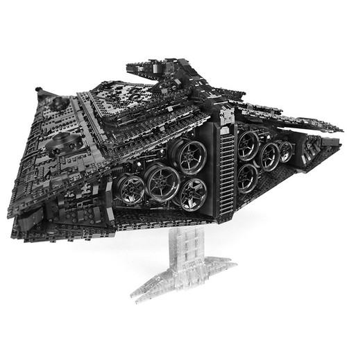 MOULD KING Statek kosmiczny Star Ship Destroyer Eclipse Model Kamienie zaciskowe UCS 21004 - Zdjęcie 7 z 7