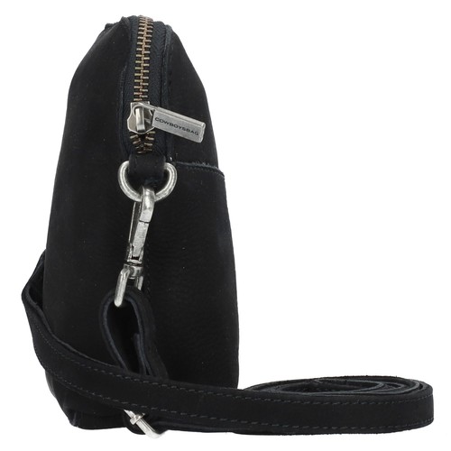 Cowboysbag Newton Umhängetasche Leder 12cm #CB-3273 (black) - Bild 3 von 5