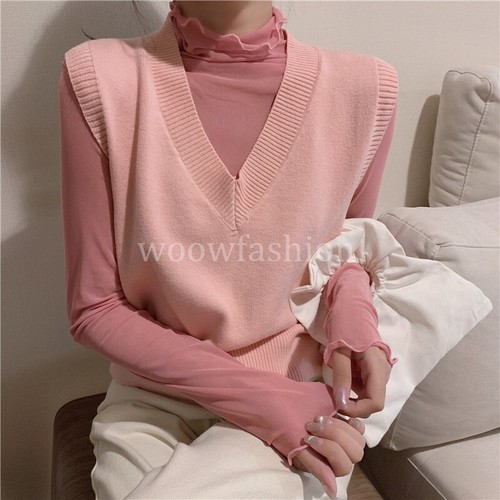 Damen transparentes Netz Oberteil Langarm Rollkragen T-Shirt durchsichtig Shirt Bluse - Bild 4 von 30