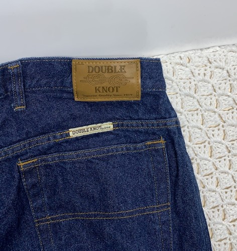 Double Knot by Reed Jeans Mens Tag 40x32 Aprx 38x31 Blue Denim Straight Leg - Picture 2 of 10
