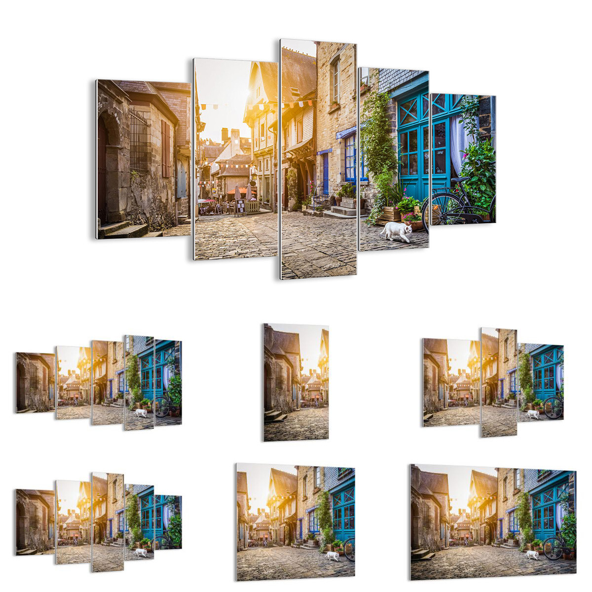 QUADRO SU VETRO -ARTE MODERNO gatto di strada knajpka 30 FORME IT 3711 QUADRO SU VETRO -ARTE MODERNO gatto di strada knajpka 30 FORME IT 3711