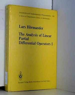 Analysis of Linear Partial Differential - Hardcover, by Hormander Lars - Good