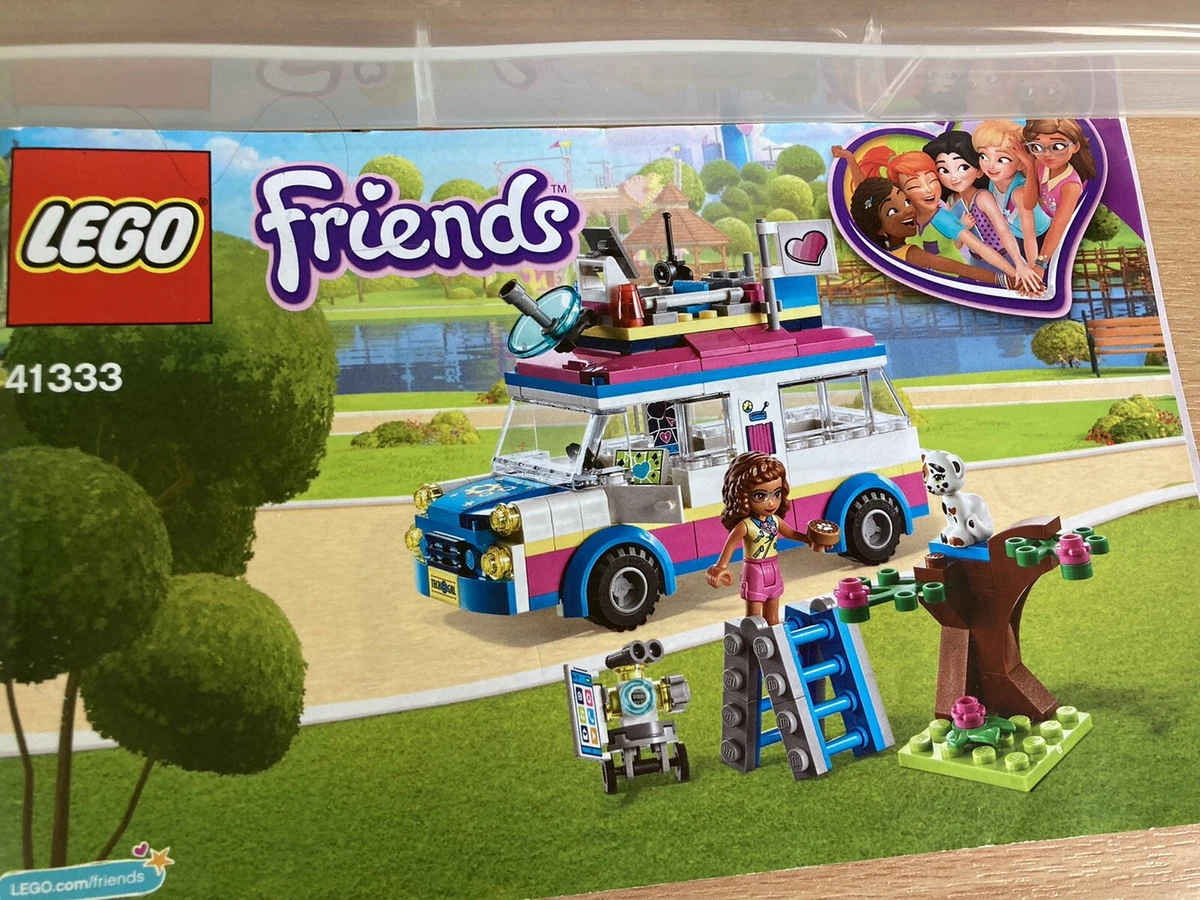 Lego Friends 41333 Olivia s Mission Vehicle Set With Instructions