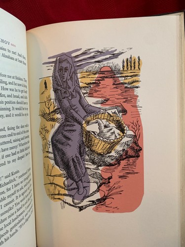 THE BEGGAR AND OTHER STORIES, ANTON CHEKHOV, 1949 1st HB, ILLUSTRATED, VVGC - Bild 10 von 12