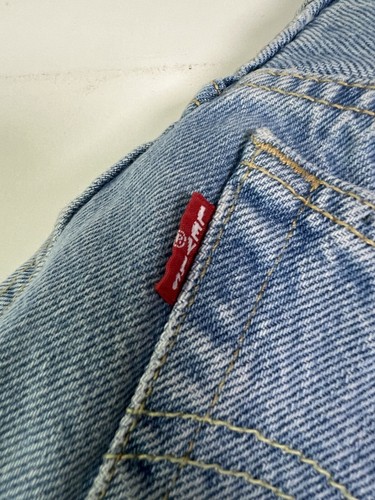 Levi’s 501 Skinny Jeans Button Fly Light Wash Women's Size 25x28 NWT $108 - Picture 3 of 13
