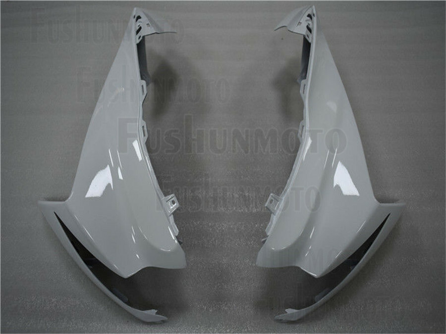 White Blue Complete Fairing Injection Fit for 2011-2018 Suzuki GSX-R 600 750 K11 image