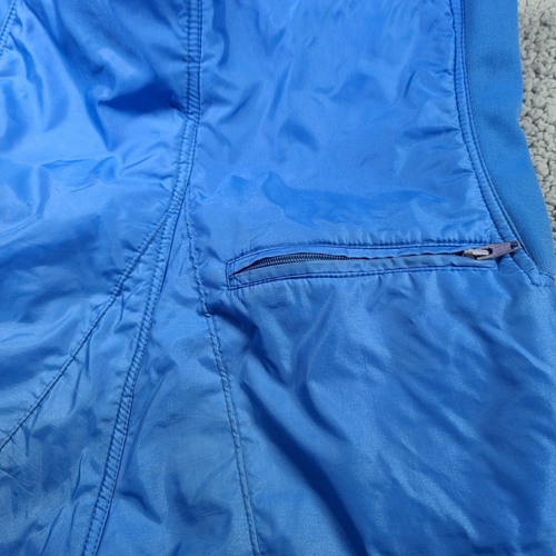 Vintage Jean Claude Killy Mens 28 Red Blue Snow Pants Ski Bib Overalls GUC - Foto 8 di 13