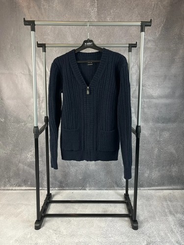 All saints Shetland zip wool cardigan size medium - Picture 1 of 9