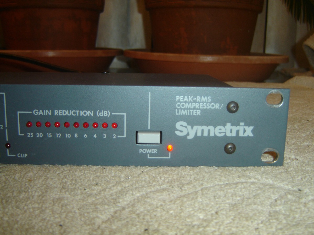 Symetrix 501, Latter Version, Peak-RMS Compressor, Limiter Symetrix 501, Latter Version, Peak-RMS Compressor, Limiter