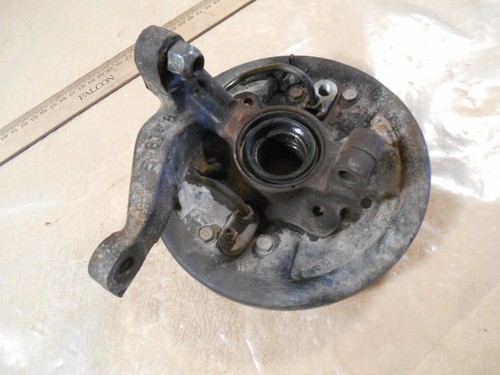 1987 87 YAMAHA YFM350 RIGHT FRONT STEERING KNUCKLE + 2HR-23502-00-00 T1063 - Foto 6 di 7