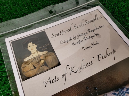 Acts of Kindness Pinkeep - Kreuzstichmuster von Scatterd Seed Samplers - Bild 2 von 4