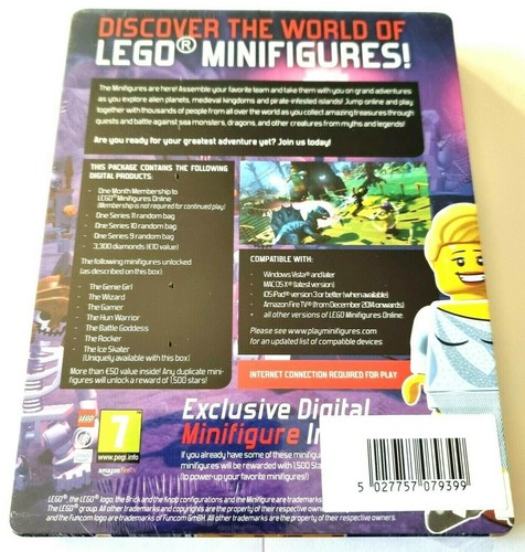 Steelbook New Limited Edition LEGO Minifigures Online Very Rare - No Game - Picture 2 of 2
