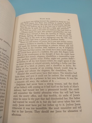 Black Alice by Thom Demijohn Vintage 1968 Hardcover Book Club Edition - Foto 7 di 10
