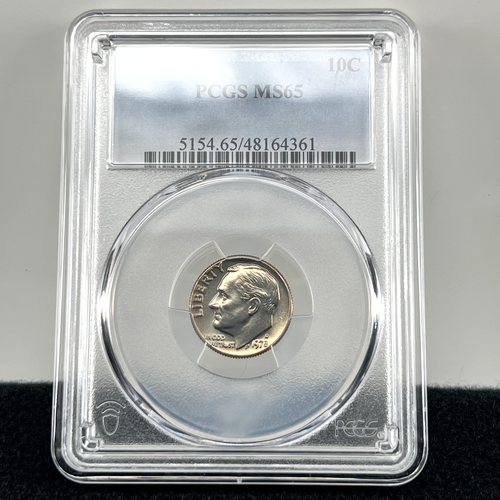 1978 D 10C Roosevelt Dime PCGS MS65 einfach wunderschöne Münze persönliche Sammlung A++ - Bild 2 von 10