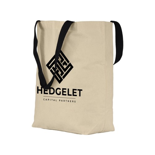 Custom Tonga - 5 oz Natural Cotton Tote w/ Color Straps Printed Logo - 100 QTY - Picture 6 of 10