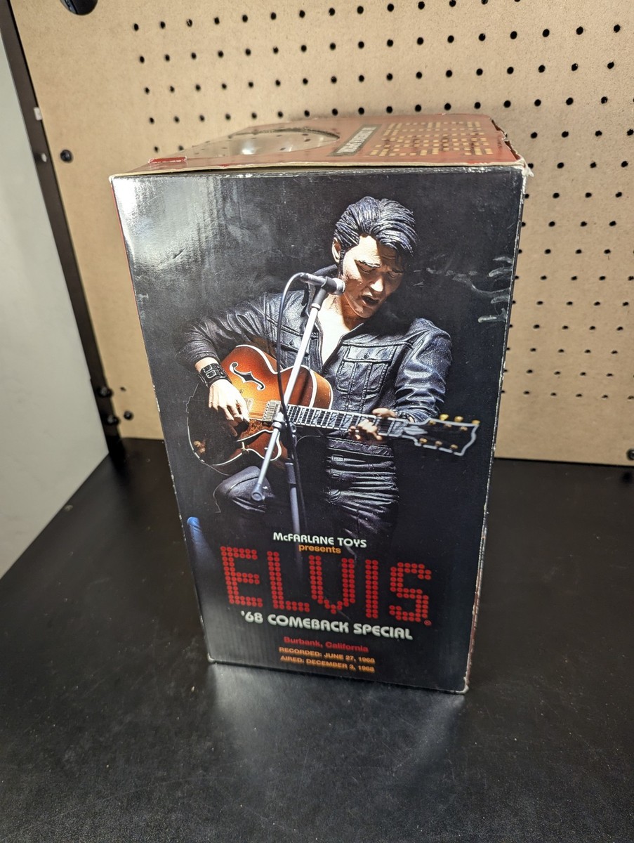 McFarlane Toys 1968 Comeback Special Elvis Presley Figure
