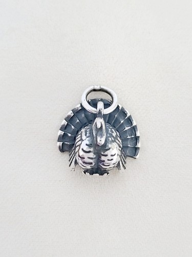 James Avery Retired 3D Turkey Charm - New! Thanksgiving Or Christmas - Bild 4 von 18