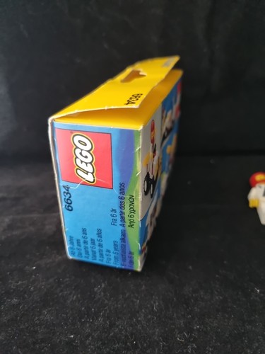 LEGO Set 6634 SHELL RALLY CAR Legoland Complete With Box & Instructions Vintage - Picture 7 of 8