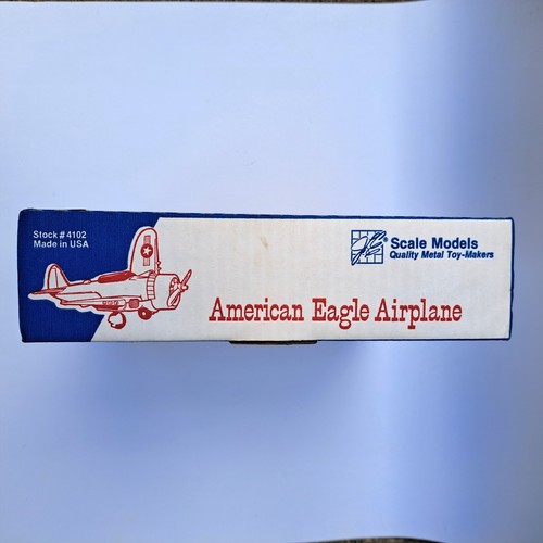 ERTL AMERICAN EAGLE USAF Diecast Airplane #4102 Made in the USA Vintage - Picture 3 of 4