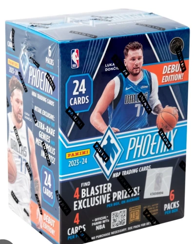 2023-24 Panini Phoenix Basketball Trading Card Factory Sealed Blaster Box