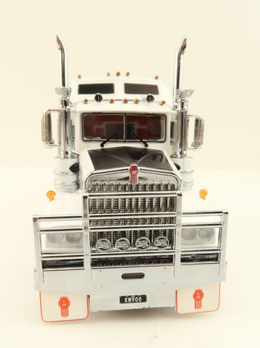 Iconic Replicas Australian Kenworth W900 6x4 Truck White Red Alloy 1:50 - Picture 11 of 12