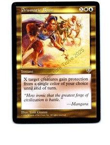 Prismatic Boon # Uncommon Mirage MTG NP Near Mint or Better
