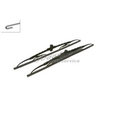 Scheibenwischer Set vorne für Alpina Roadster V8 E52 | 744121