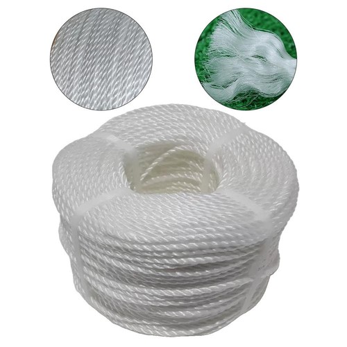 Construction Rope Outdoor Rope Ultra-heavy Duty Weatherproof 3 Twisted Strands - Picture 2 of 11