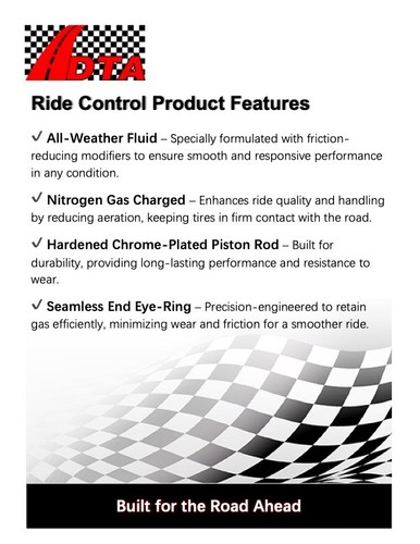 2 puntales completos premium frontal izquierdo derecho con resortes Trailblazer Envoy - Imagen 4 de 5