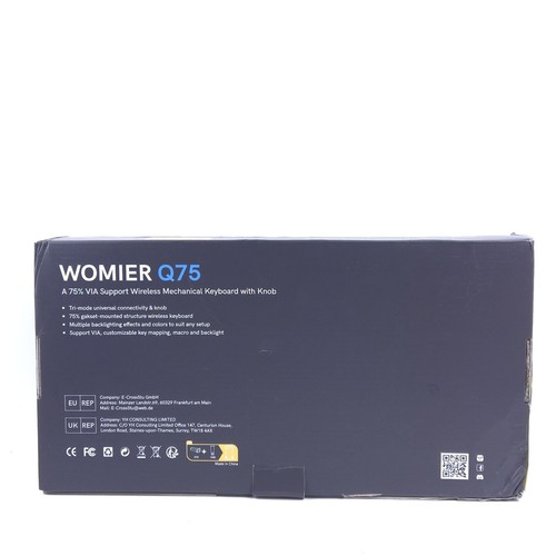 Womier 75% Percent Keyboard Wireless with Topographic Strap,QMK/VIA Creamy Mecha - Bild 7 von 11