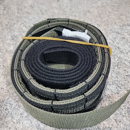 KRYDEX 1.75in Duty Rigger Belt Quick Release Nylon Ranger Green w/ Black MOLLE M - Picture 12 of 15
