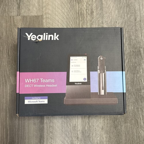 Yealink WH67 Teams DECT Wireless Headset Microsoft Teams - Ohrstück fehlt