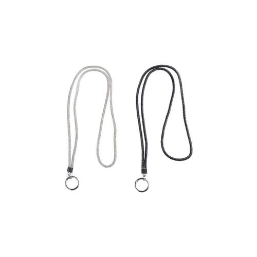 Glitter Bright Diamond Phone Lanyard Crystal Neck Strap Hanging Ornaments - 第 3/25 張圖片