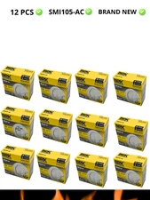 12 PCS First Alert BRK SMI105-AC Hardwired Smoke Alarms 30-Day Free Return NEW