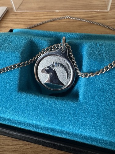 SOS Talisman Stainless Steel Medical Pendant ZODIAC ARIES w/ 22” Chain - Picture 4 of 4