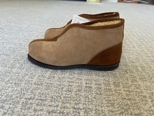 New L.L.Bean Brown Sheepskin Shearling Slipper Boots Size: 6