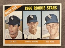 1966 Topps #529 Lee Elia/Dennis Higgins/Bill Voss Rookie Stars SP HIGH #