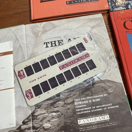 Lot of 11 Adventures In Nature & Science Panorama Slide & Record Book 1960 - Picture 4 of 24