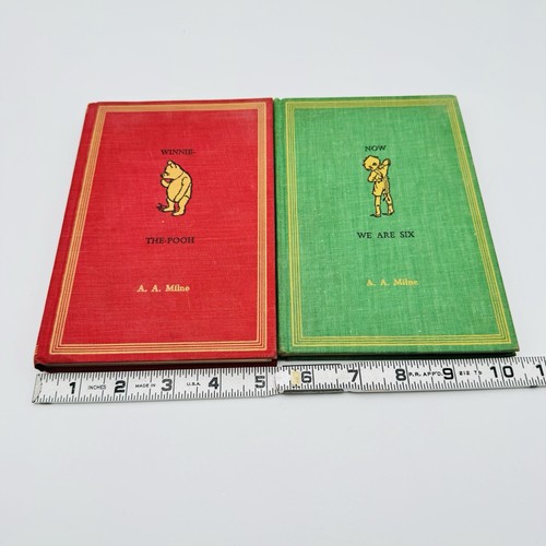 Two Volume Vintage Set of Winnie-the-Pooh by A. A. Milne Now We are Six 1961 - Picture 3 of 17