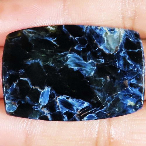 100% Natural PIETERSITE Cushion Cabochon Gemstone 69.80 CT 28x42x6 mm Ce_781 - Picture 2 of 6