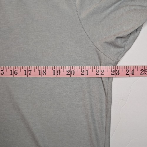 Vuori Strato Tech Polo Platinum Heather Grey XL - Bild 7 von 9